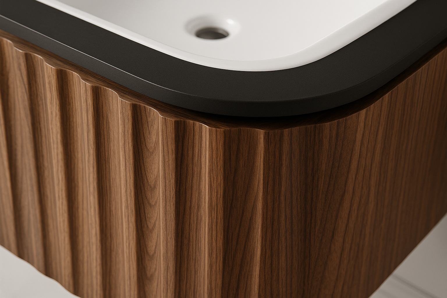 Isla Double Basin Vanity - Detail View