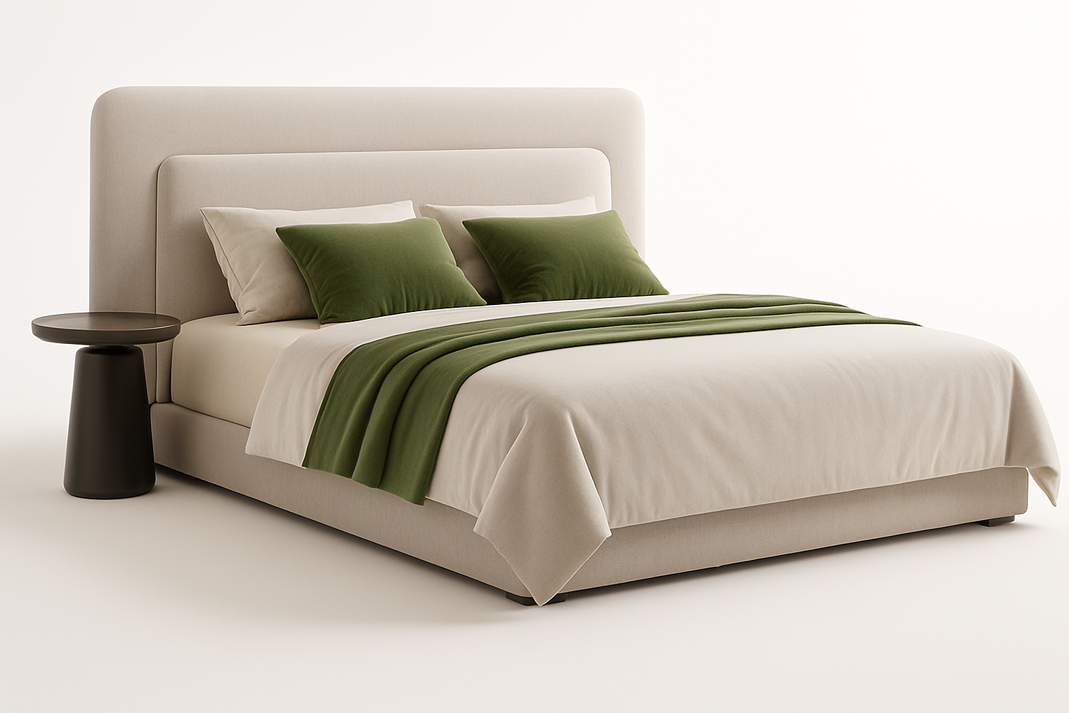 Isla King Upholstered Bed - Elegant Proportions