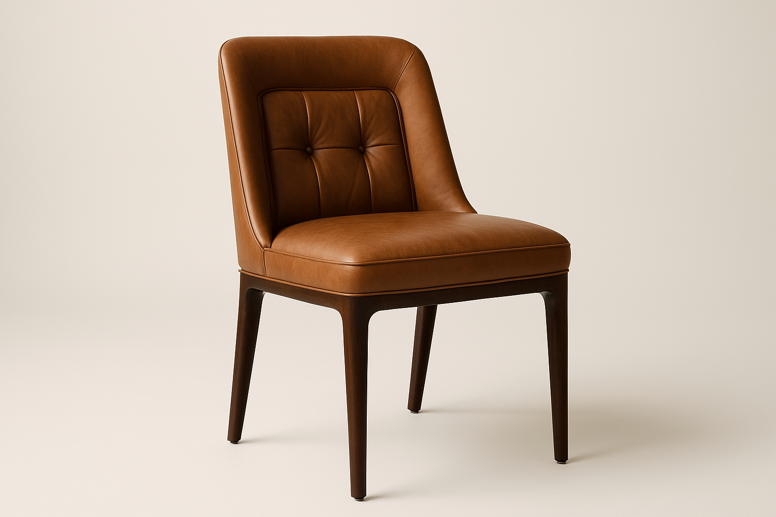 Isla Leather Dining Chair - Alternative Angle