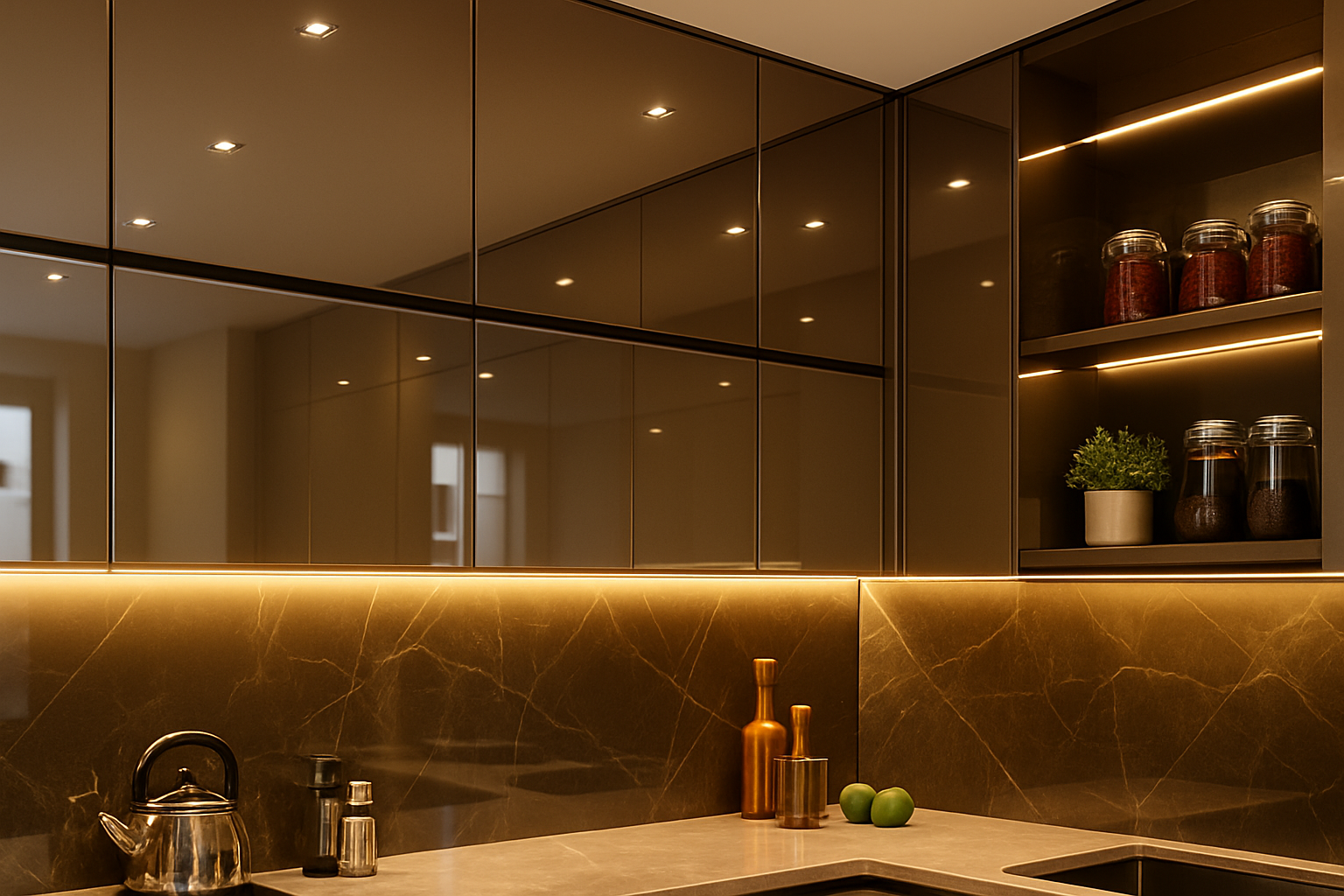 L'Éternelle – Eternal Gloss Kitchen - Brilliant Reflective Detail