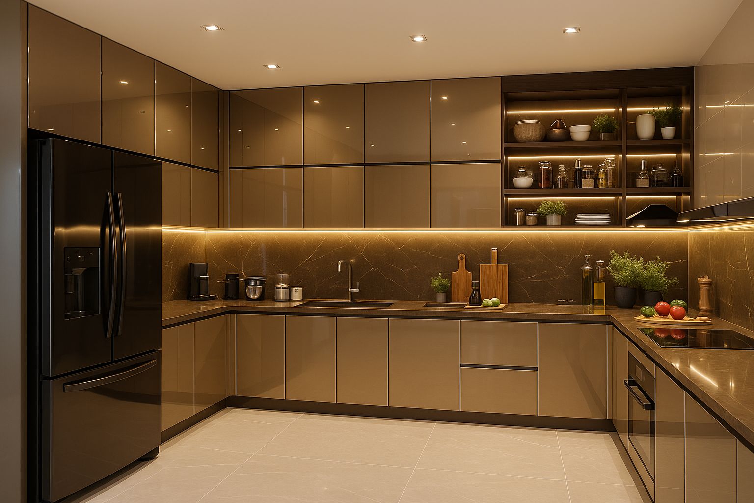 L'Éternelle – Eternal Gloss Kitchen - Mirror-Like Gloss Finish