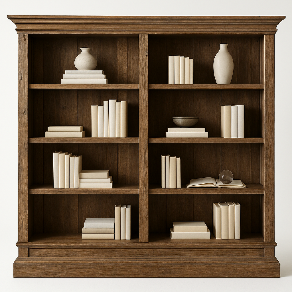 L'Éternelle Reclaimed Bookshelf - Front View