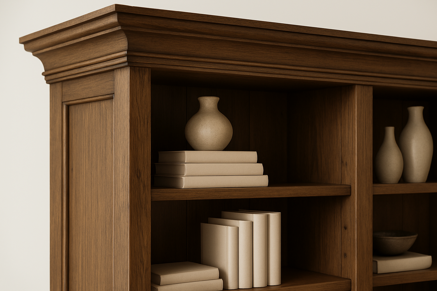 L'Éternelle Reclaimed Bookshelf - Matching Detail Shot