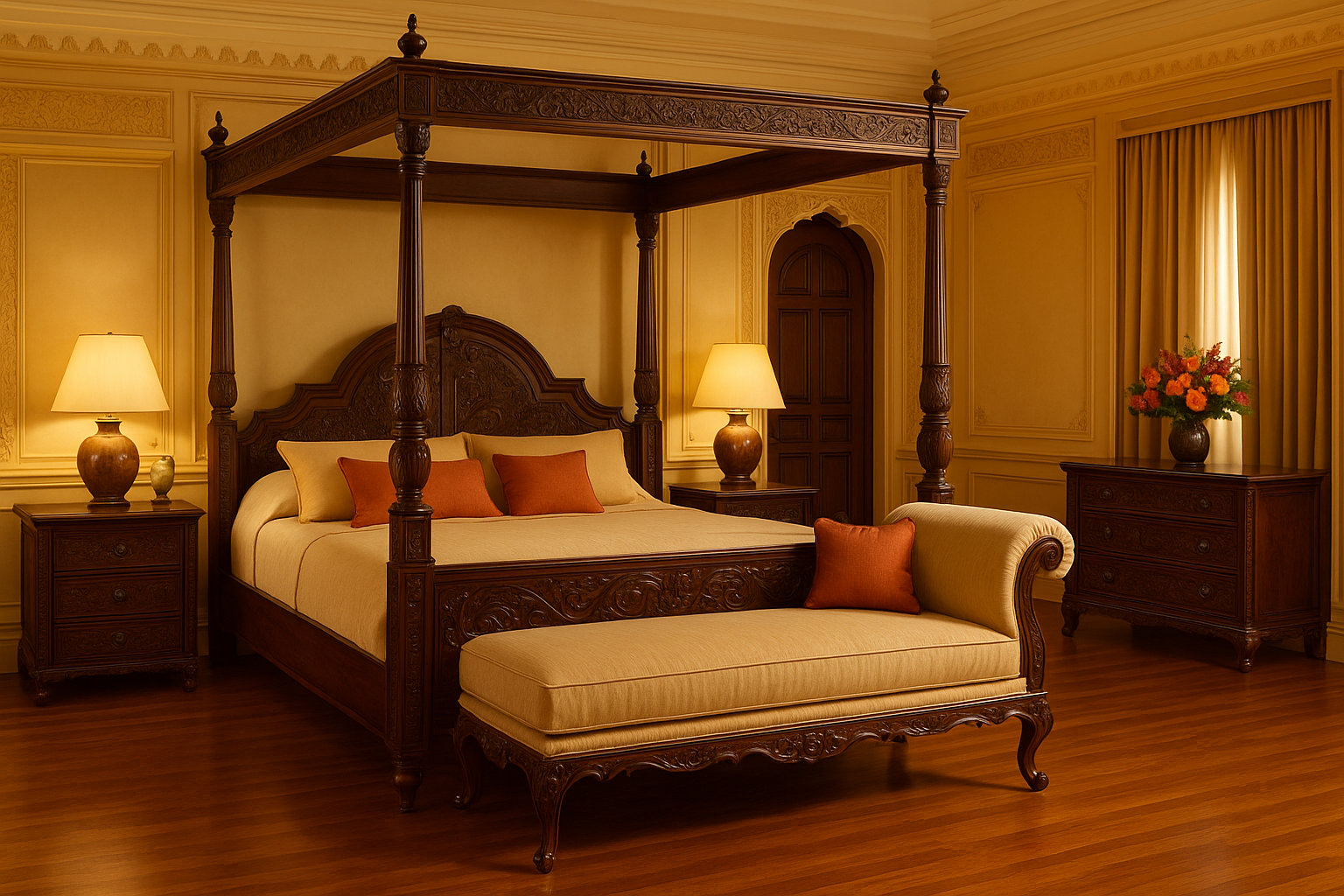 L'Éternelle – Vintage Bedroom Timeless Living - Complete Baroque Collection