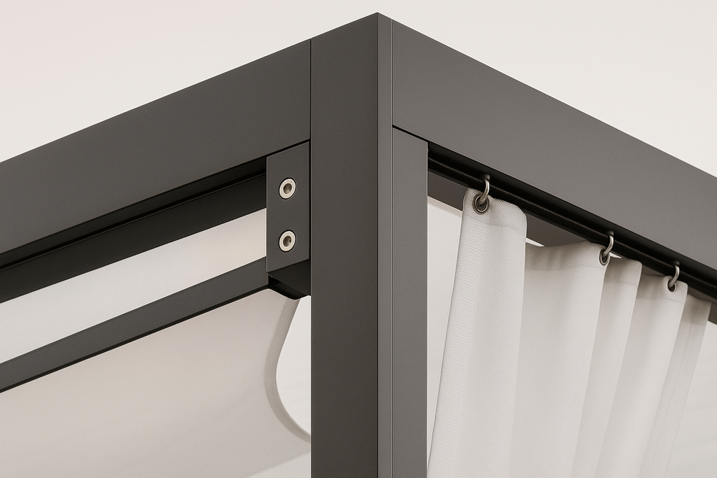 Luna 4x4m Standard Pergola - Detail View
