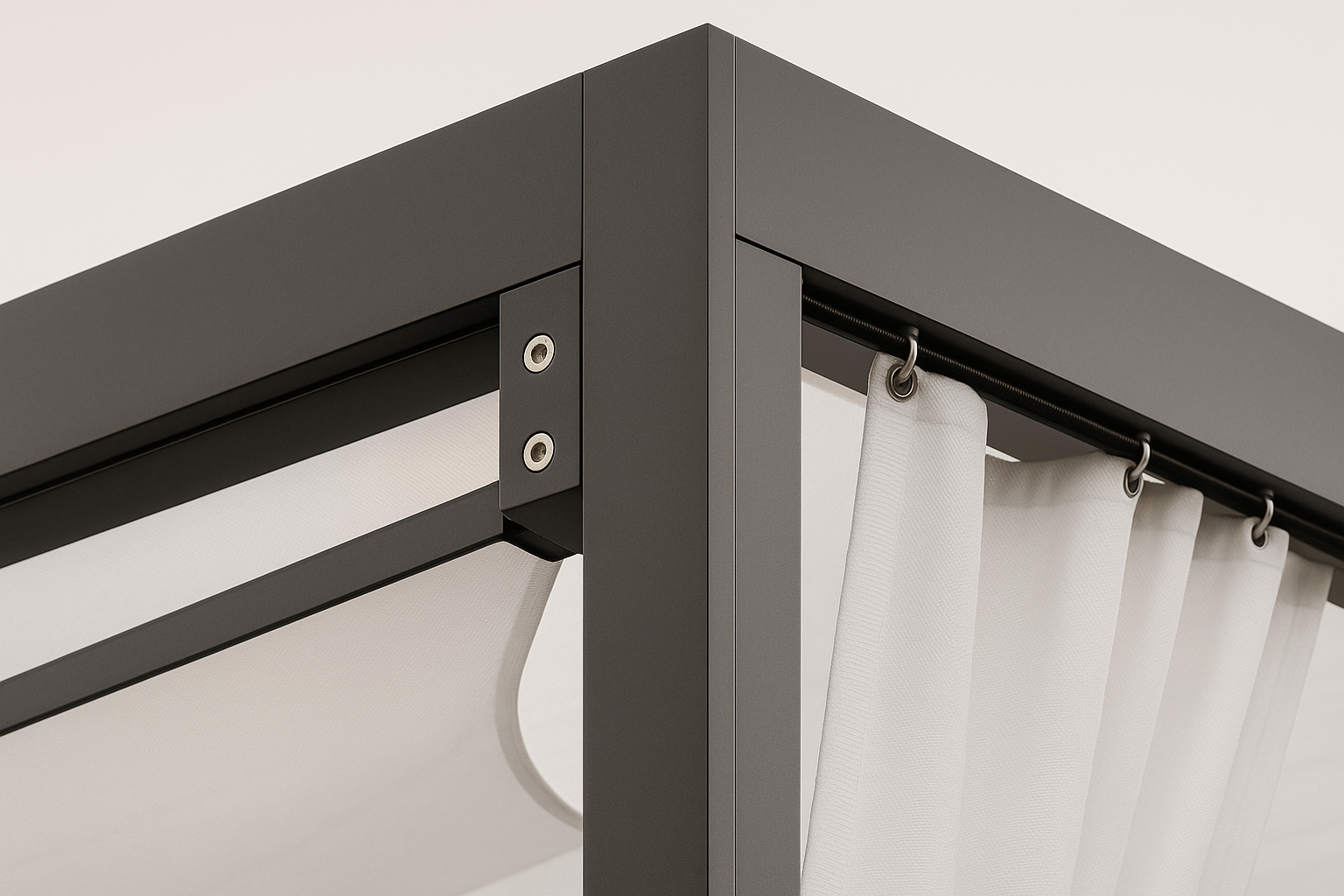 Luna 4x4m Standard Pergola - Detail View