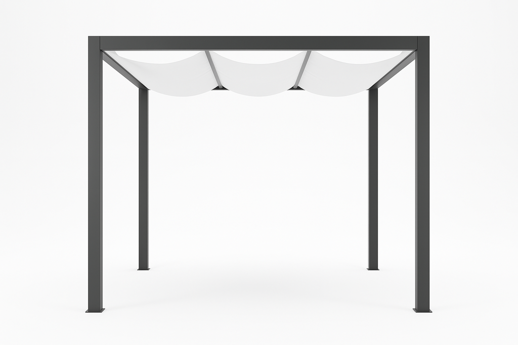 Luna 4x4m Standard Pergola - Front View