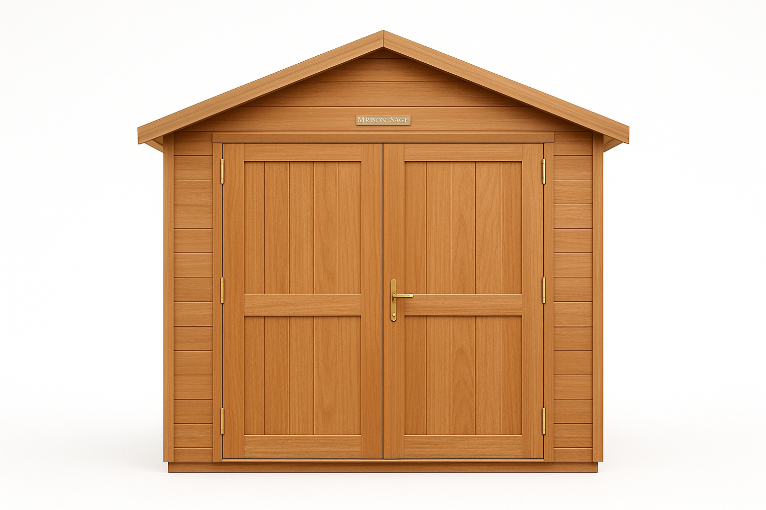 Maison Sage Deluxe Shed 3.5x2.5m - Front View