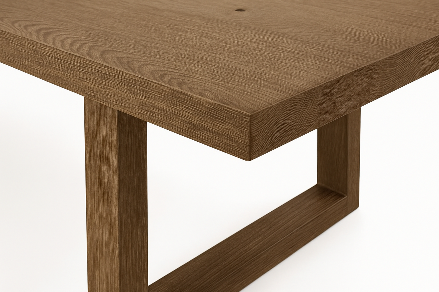 Mira 6-Seater Teak Table - Detail View
