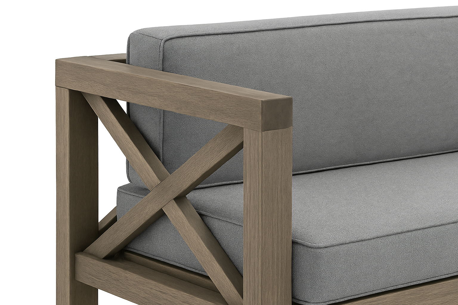 Nova Compact Outdoor Sofa - Detail Shot
