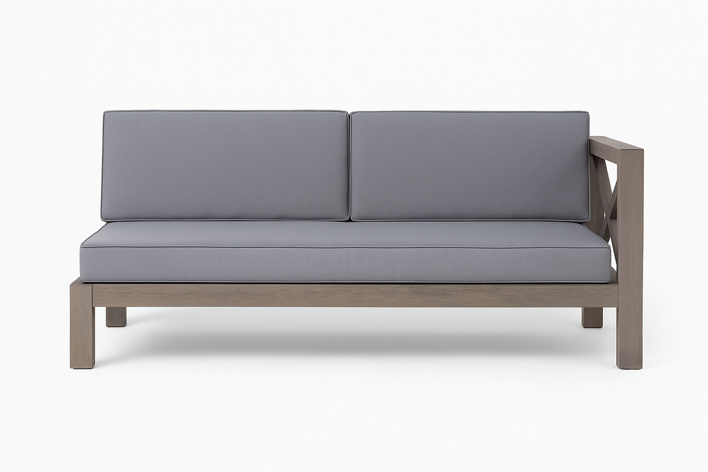 Nova Compact Outdoor Sofa - Front View