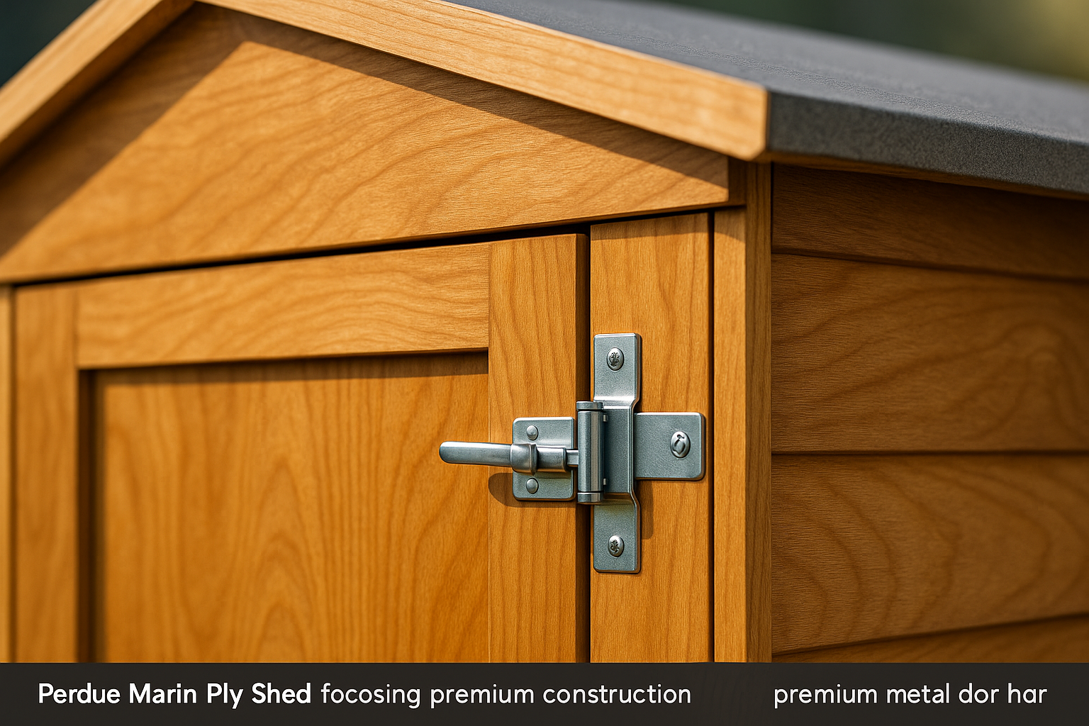 Perdue Marine Ply Shed 3x2m - Detail View