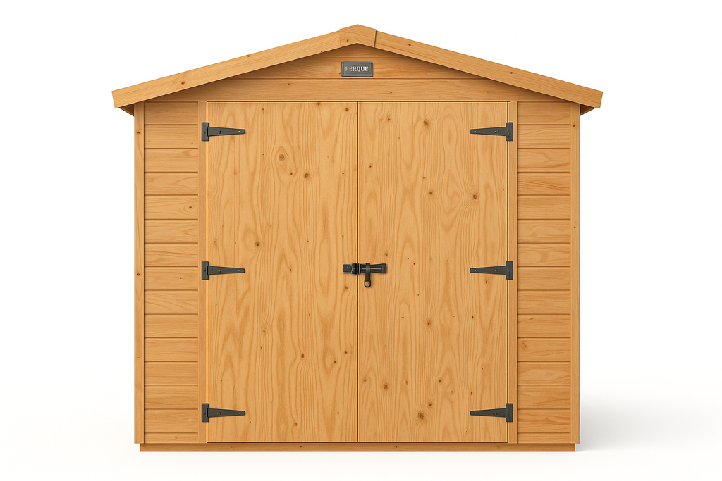 Perdue Marine Ply Shed 3x2m - Front View