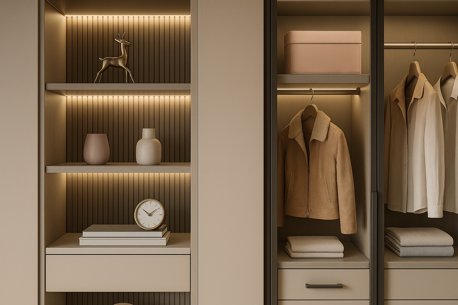Perdue Premier – Celestial Closet System - LED Integration Detail
