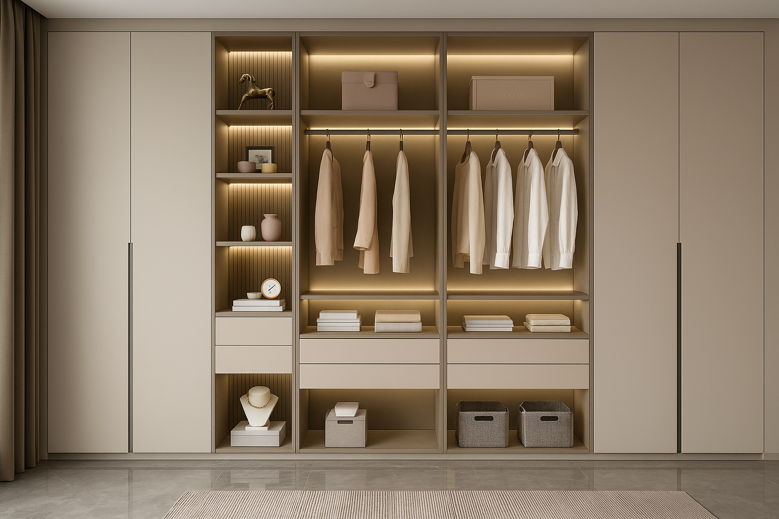 Perdue Premier – Celestial Closet System - Premium Organization
