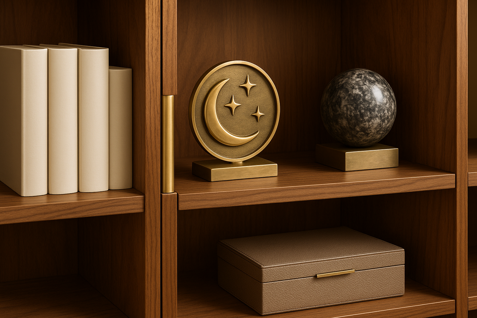 Perdue Premier – Celestial Modular Shelving - Premium Solid Wood Detail