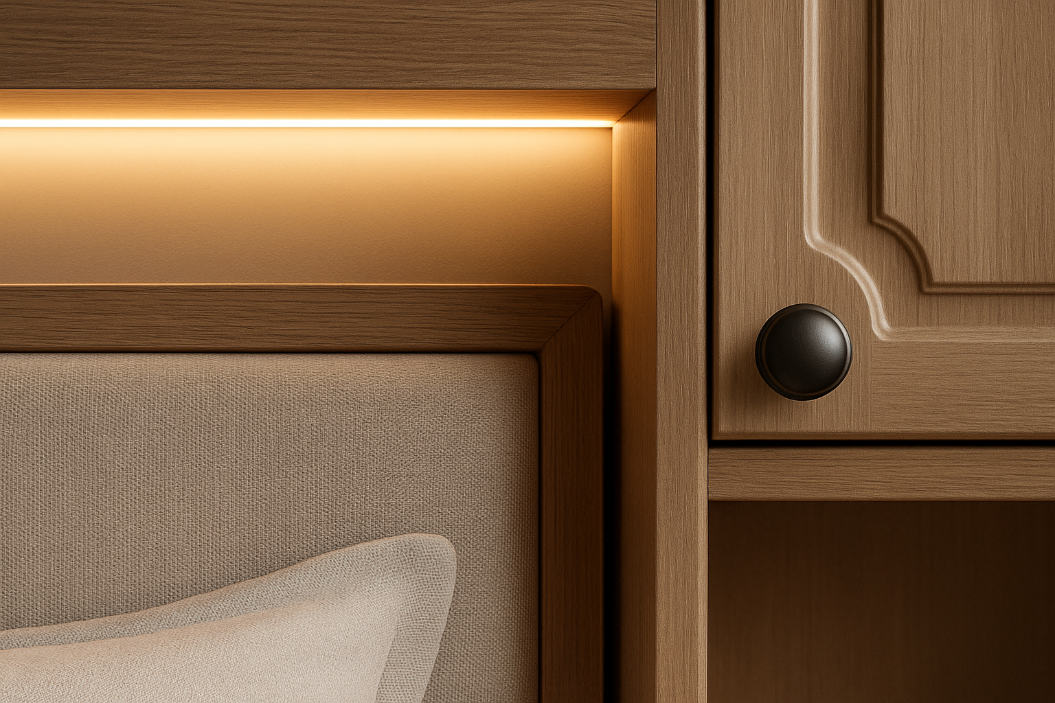Perdue Premier Celestial Murphy Bed - Detail View
