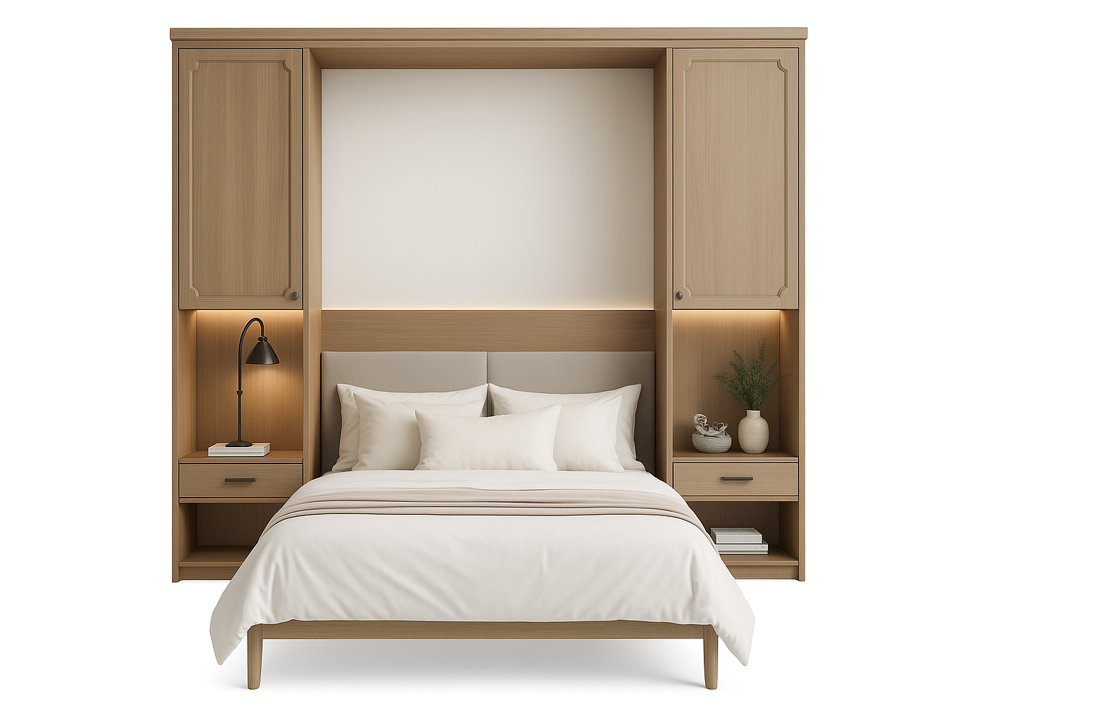 Perdue Premier Celestial Murphy Bed - Front View