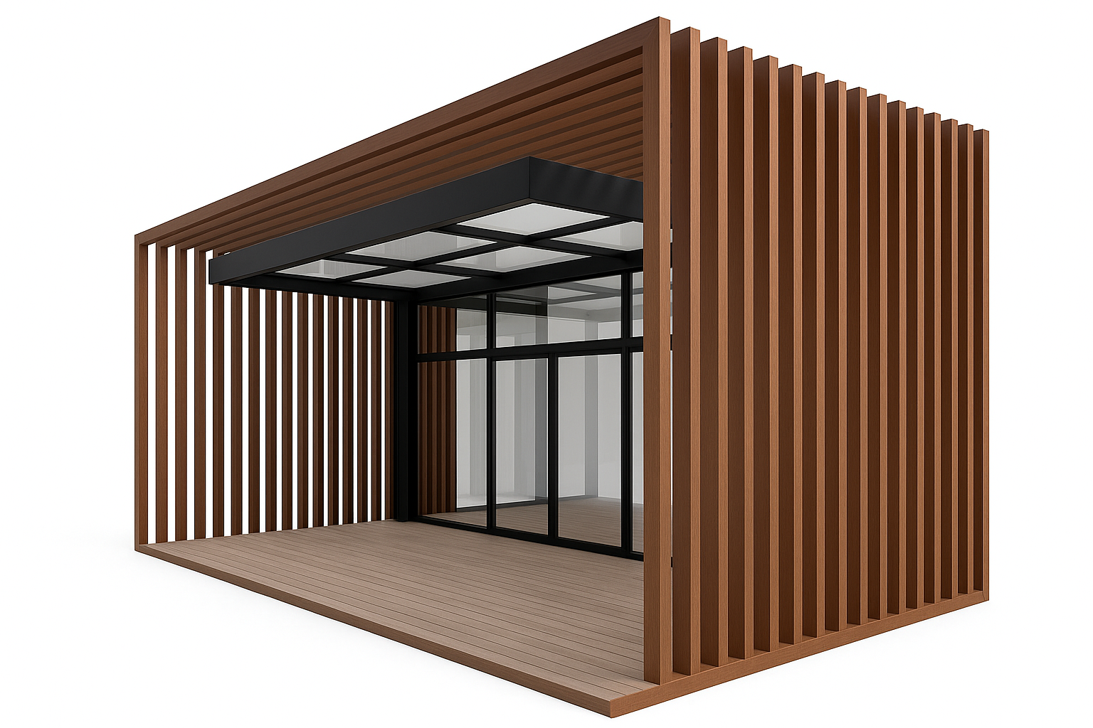 Perdue Premier Celestial Premium Pergola - Perspective View