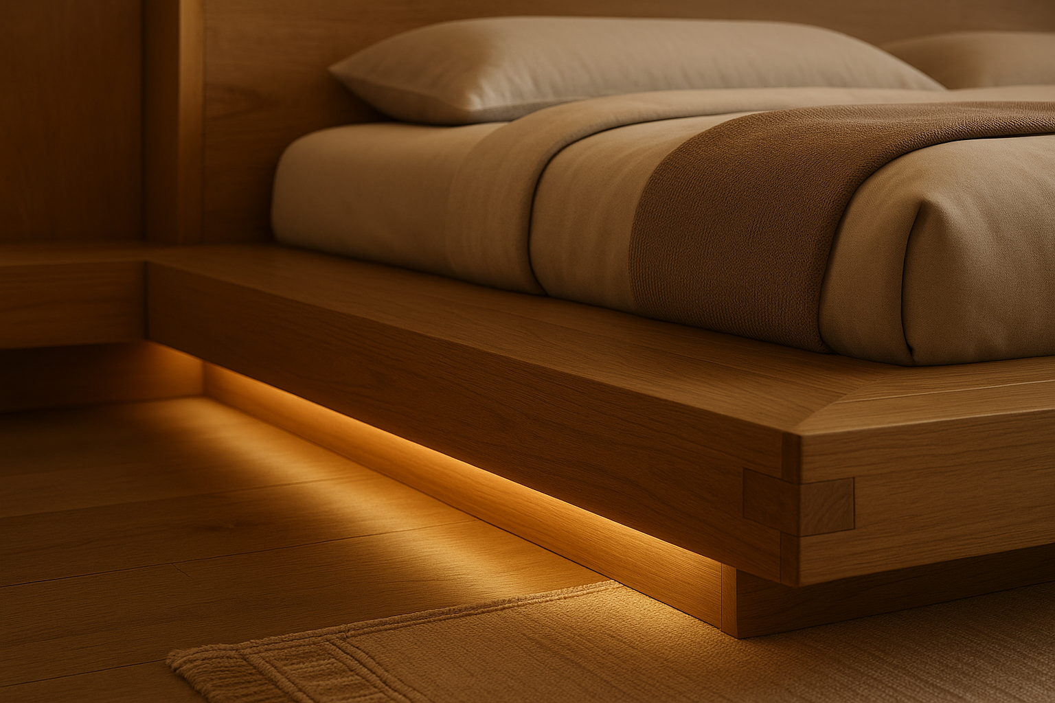Perdue Premier Celestial Rest Bed - Japanese-Inspired Detail Shot