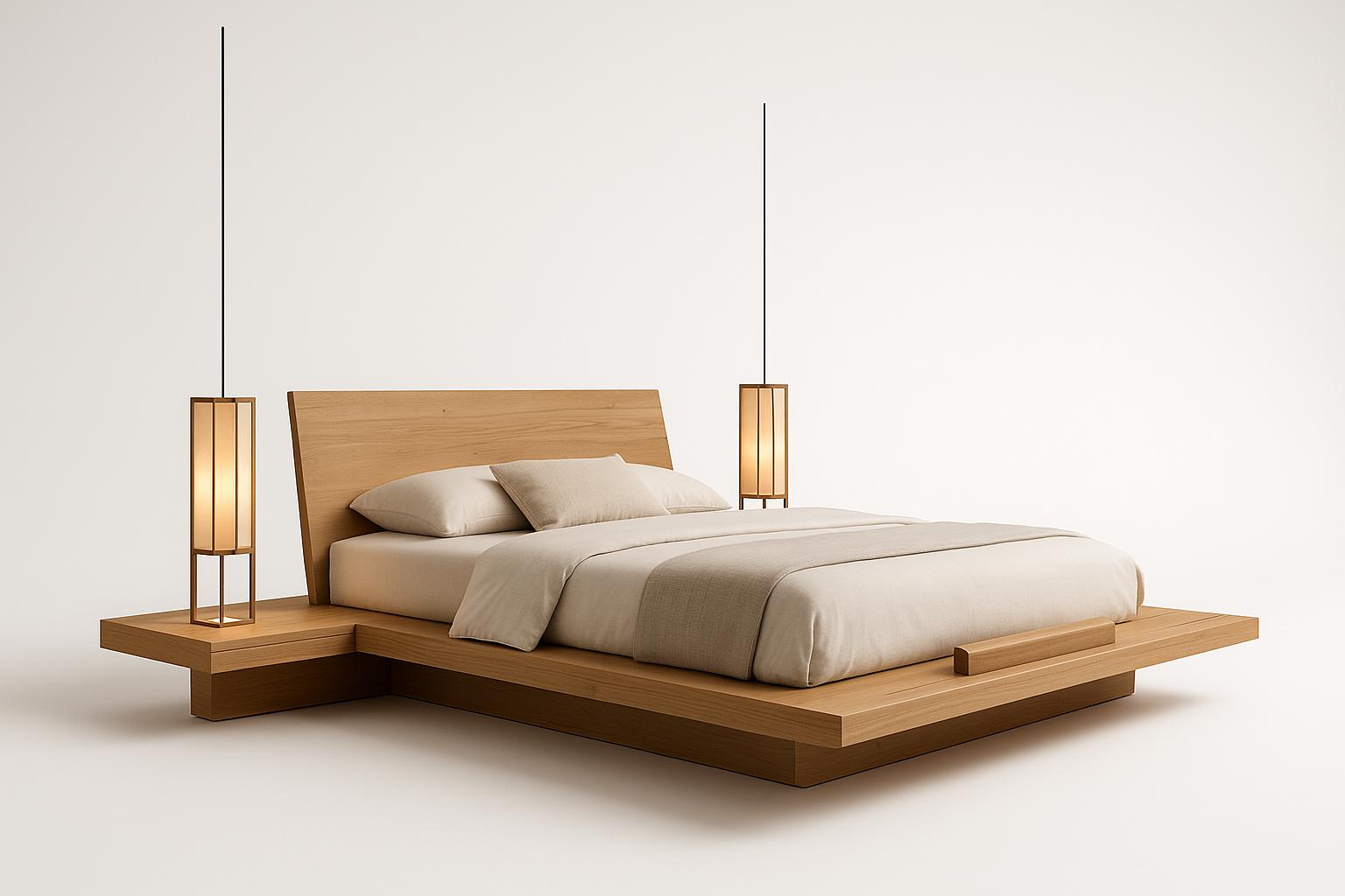 Perdue Premier Celestial Rest Bed - Japanese-Inspired Side View