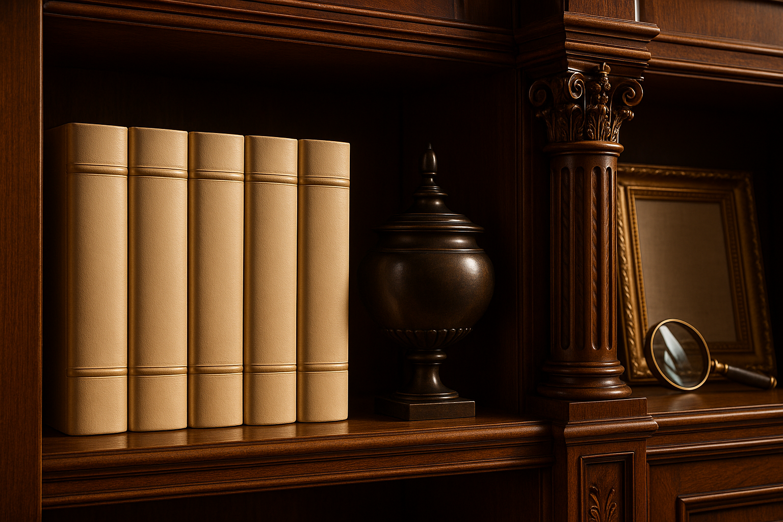 Perdue Premier – Classic Library Timeless Living - Museum Quality Detail