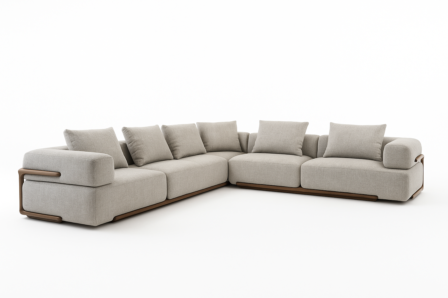 Perdue Premier Signature Luxury Sofa - Perspective View