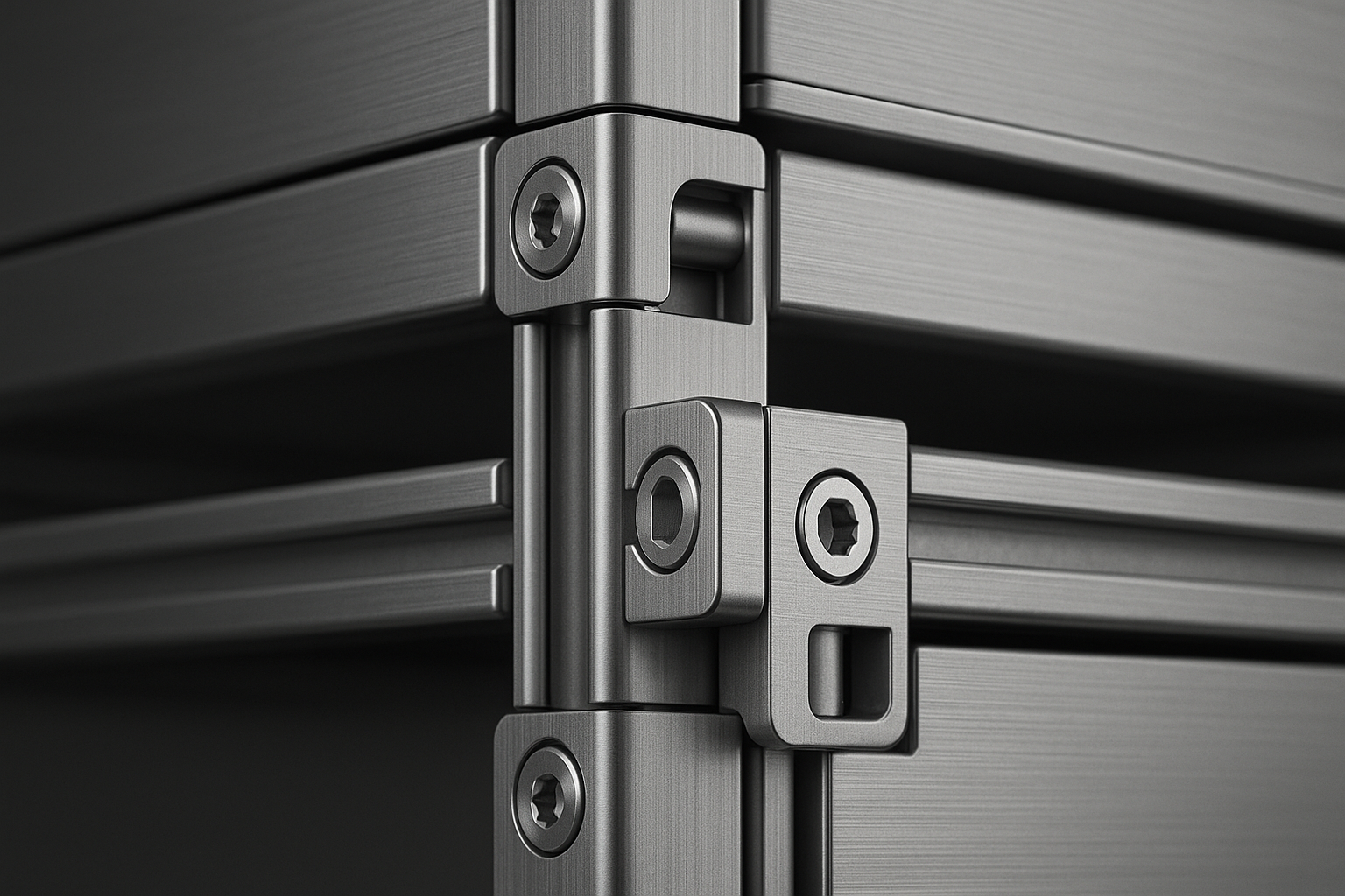 Premium Modular Storage System 2.5x2m Base Unit - Detail View