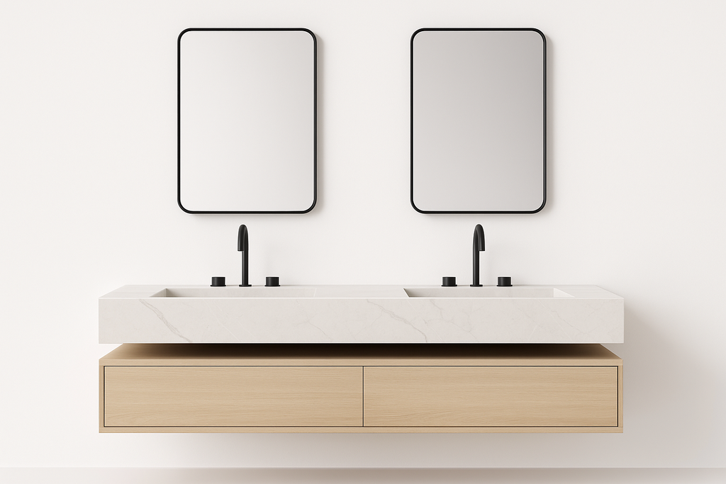 Ravé Marble Vanity - Front View