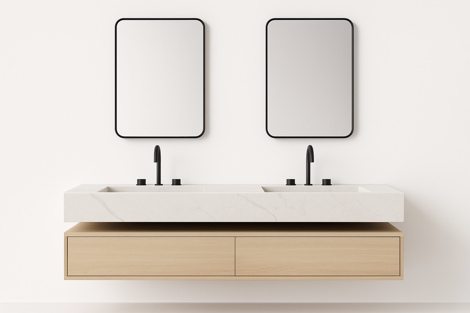 Ravé Marble Vanity - Front View