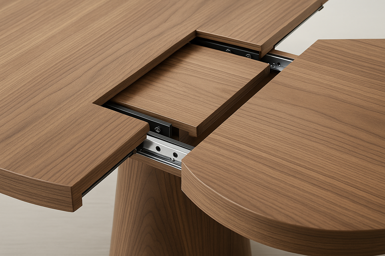 Sage Extendable Dining Table - Extension Detail