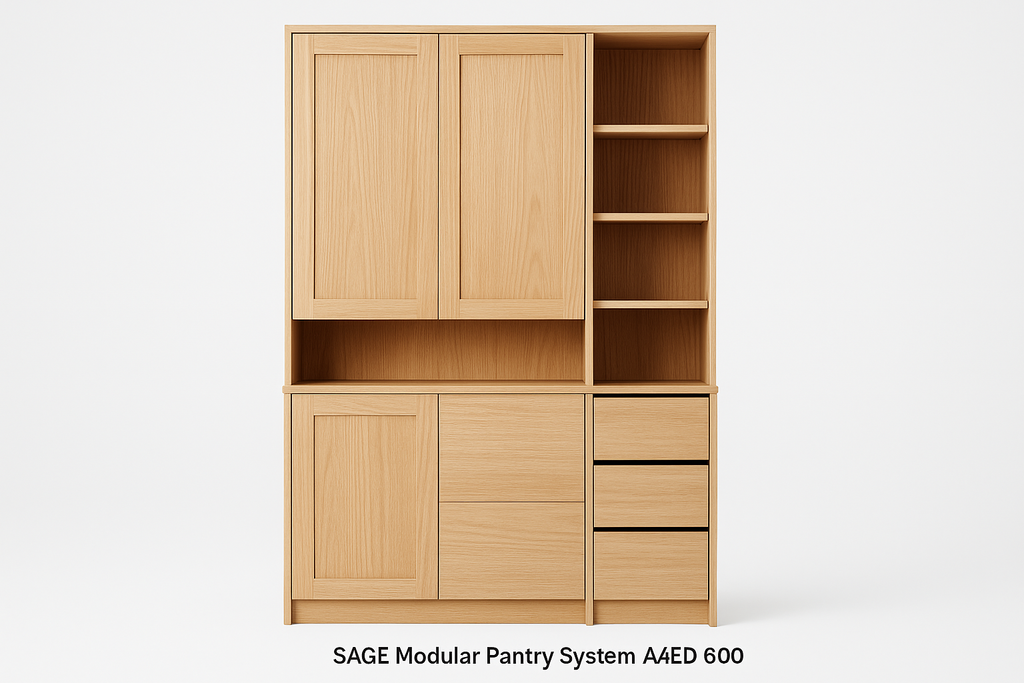 Sage Modular Pantry System - Front View