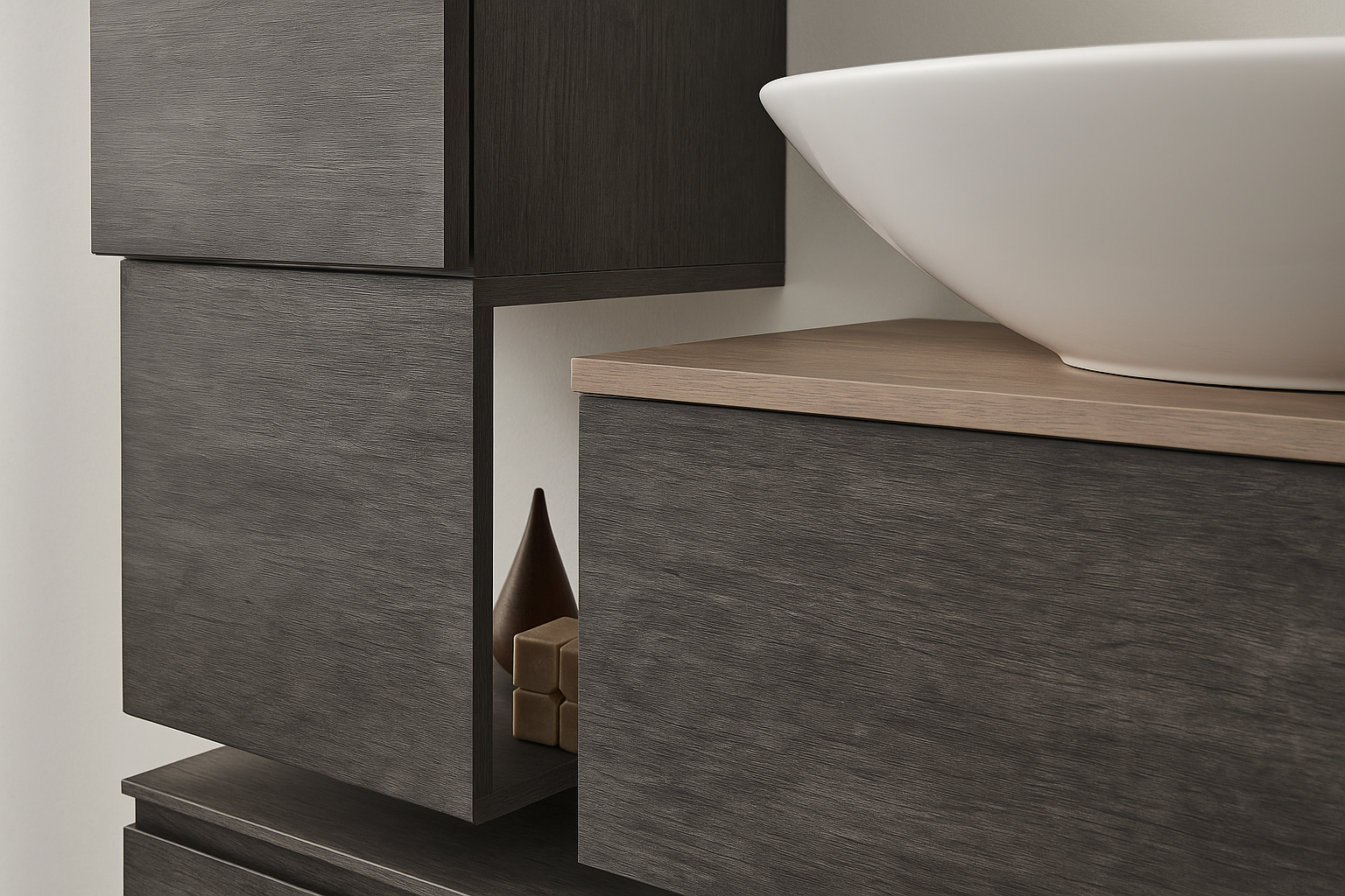 Sage Modular Vanity - Detail View