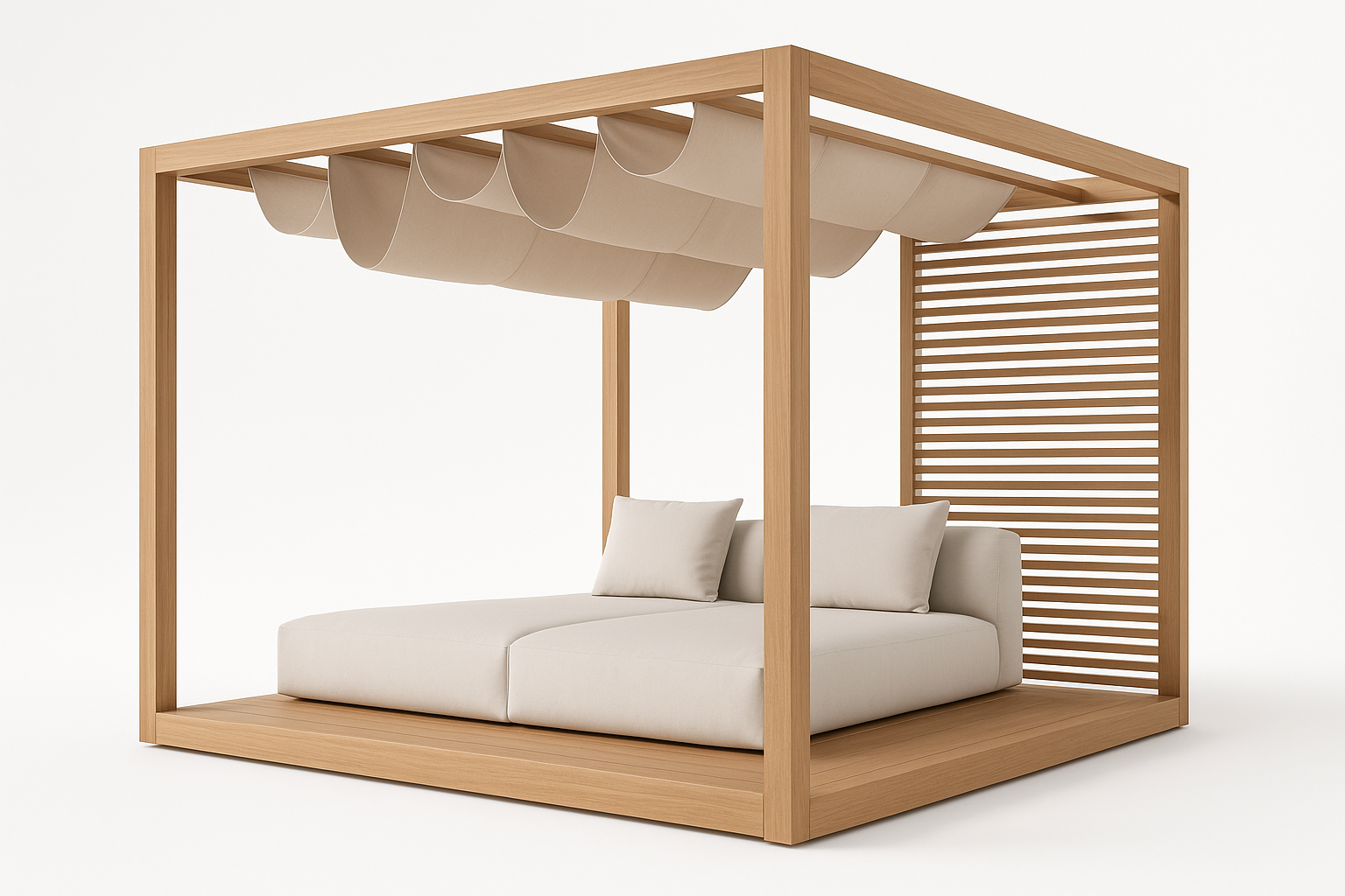 Side view of L'Éternelle Eternal Basic Pergola