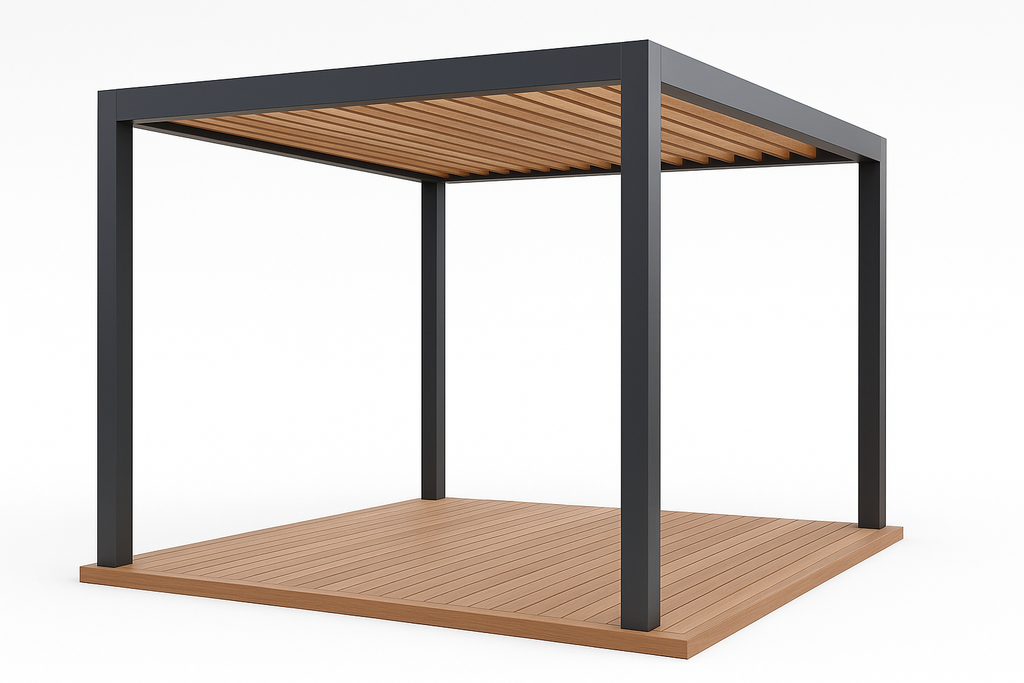 Side view of Maison Courage Bold Standard Pergola