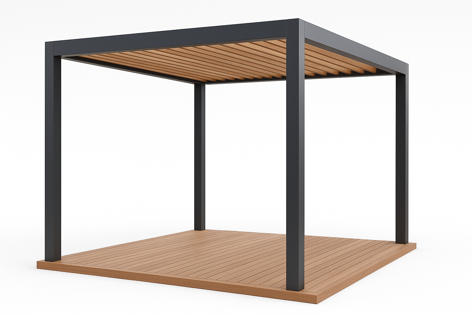 Side view of Maison Courage Bold Standard Pergola