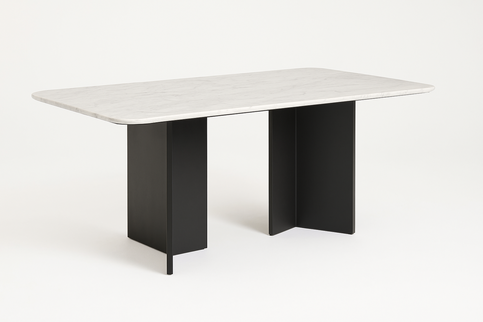 Side view of Nova Designer Outdoor Dining Table