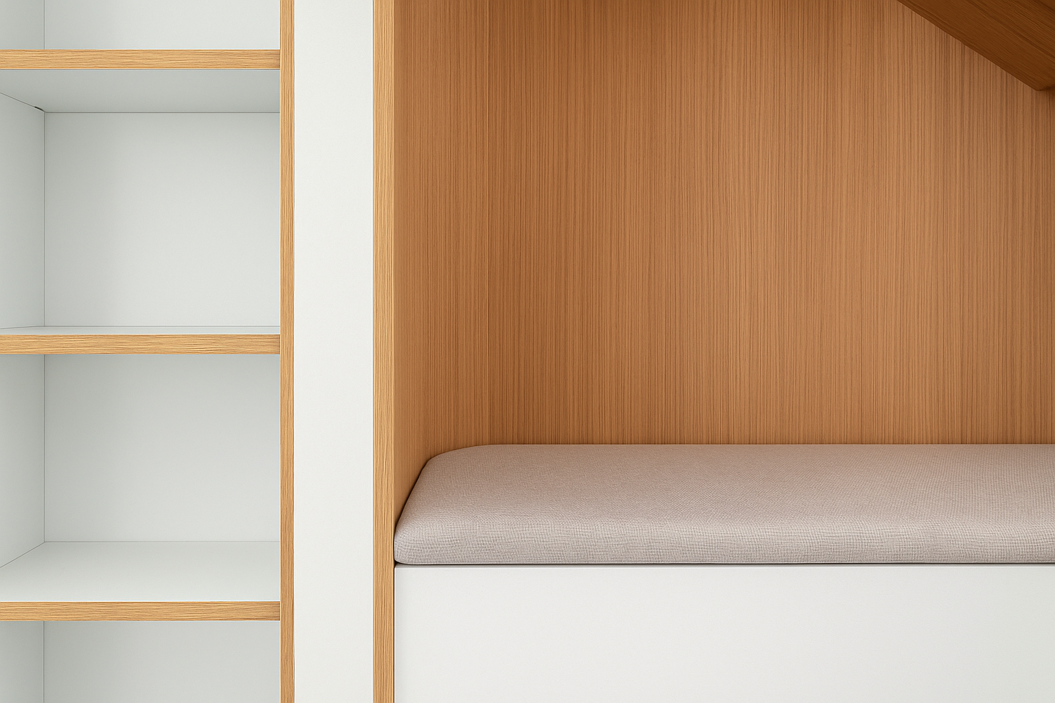 Studio Garde Custom Under Stair Unit - Detail View