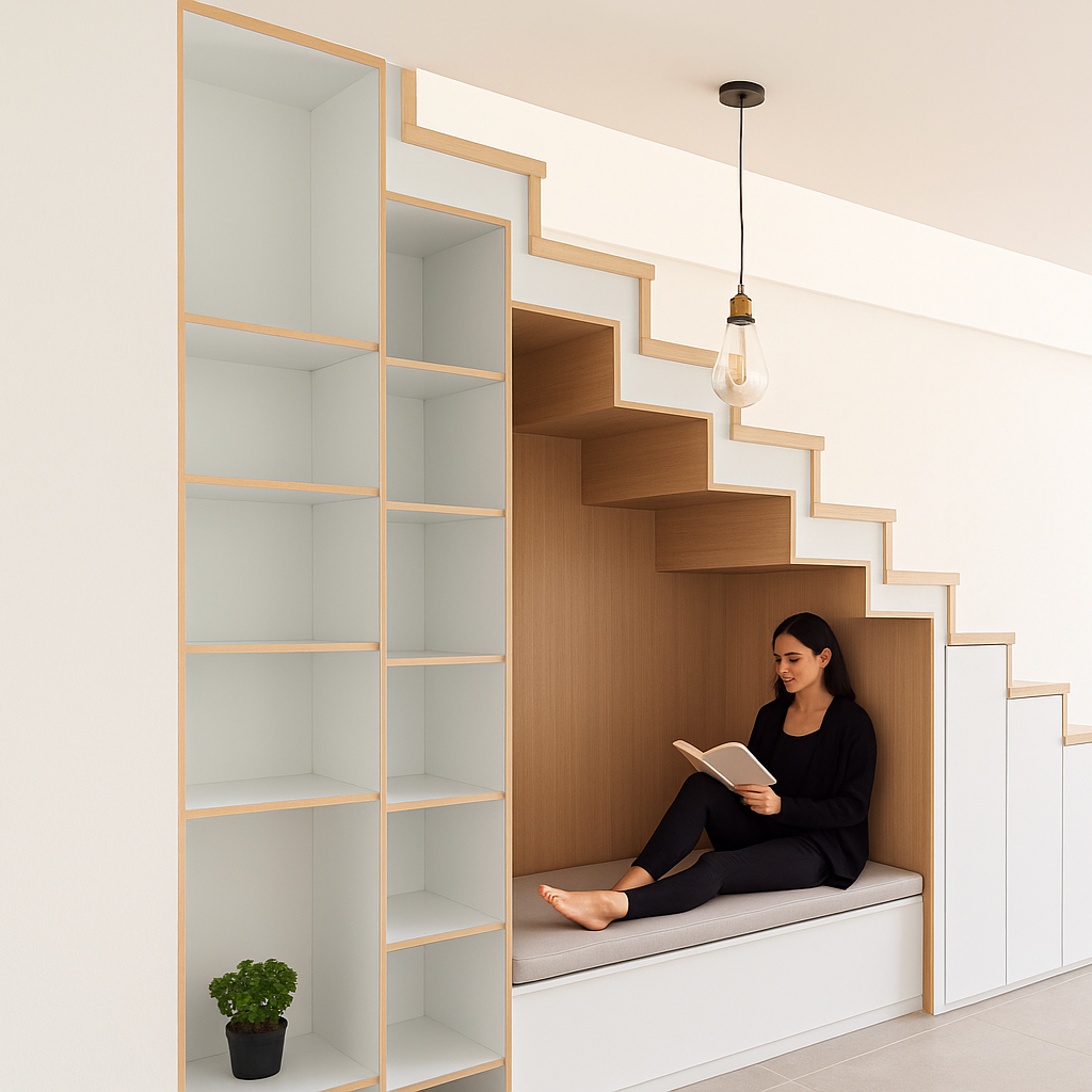 Studio Garde Custom Under Stair Unit - Home Context