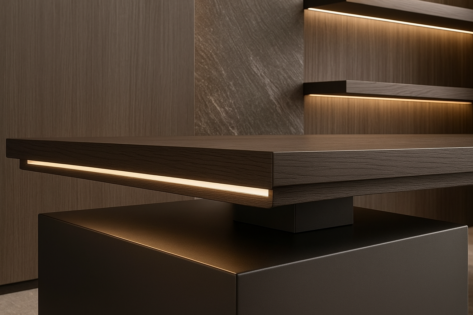 Studio Garde Professional Office Setup - Detail View