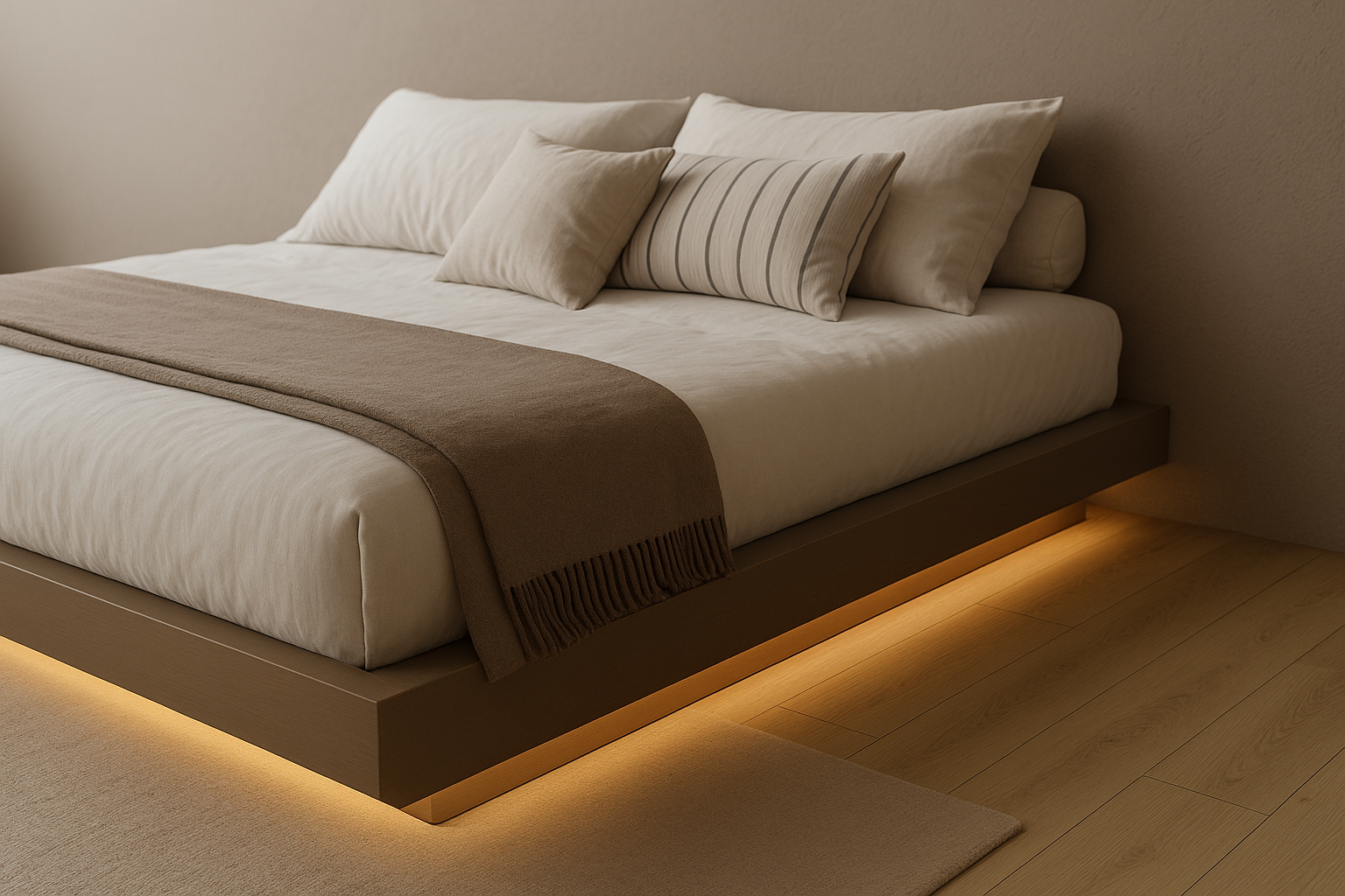 Studio Garde – Urban Serenity Bed - LED Integration Detail